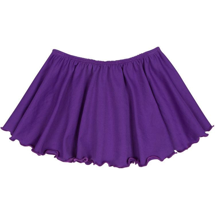 Purple Flutter Skirt