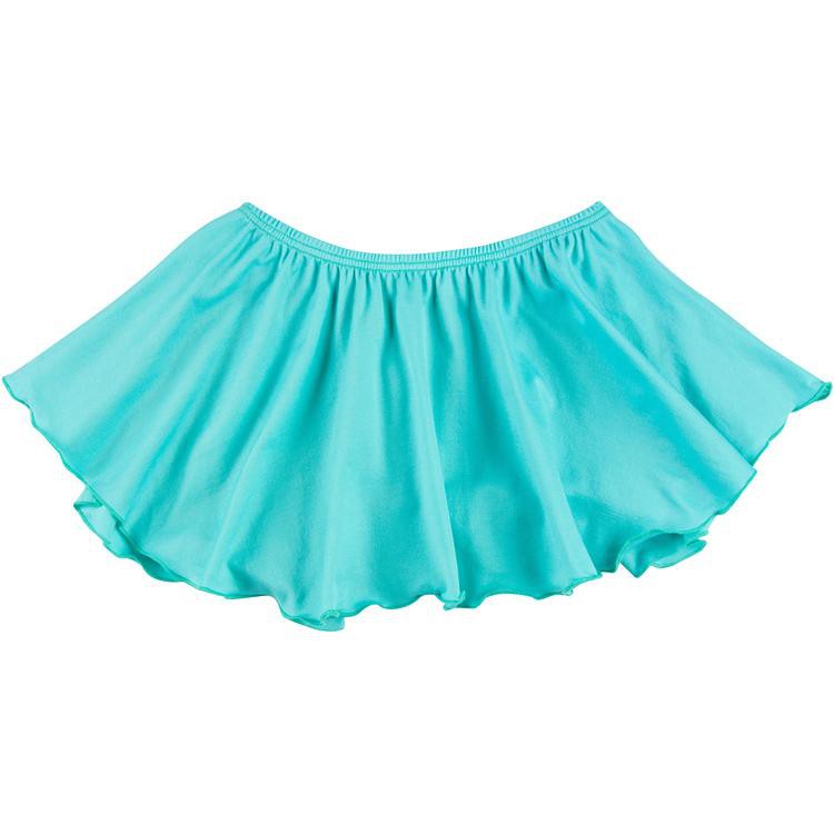 Icy Turquoise Flutter Ballet Skirt