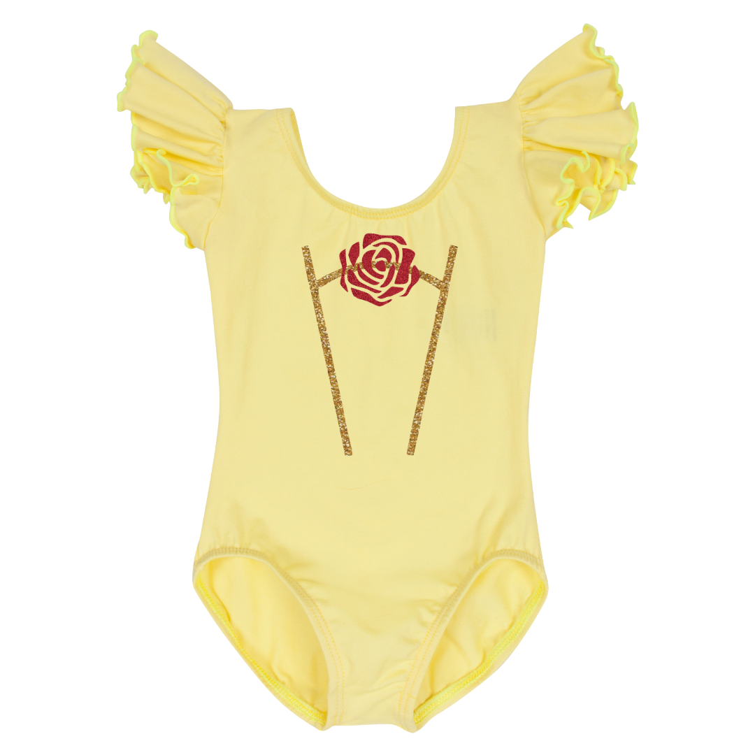 Enchanted Rose Princess | Girls Inspired Costume Leotard