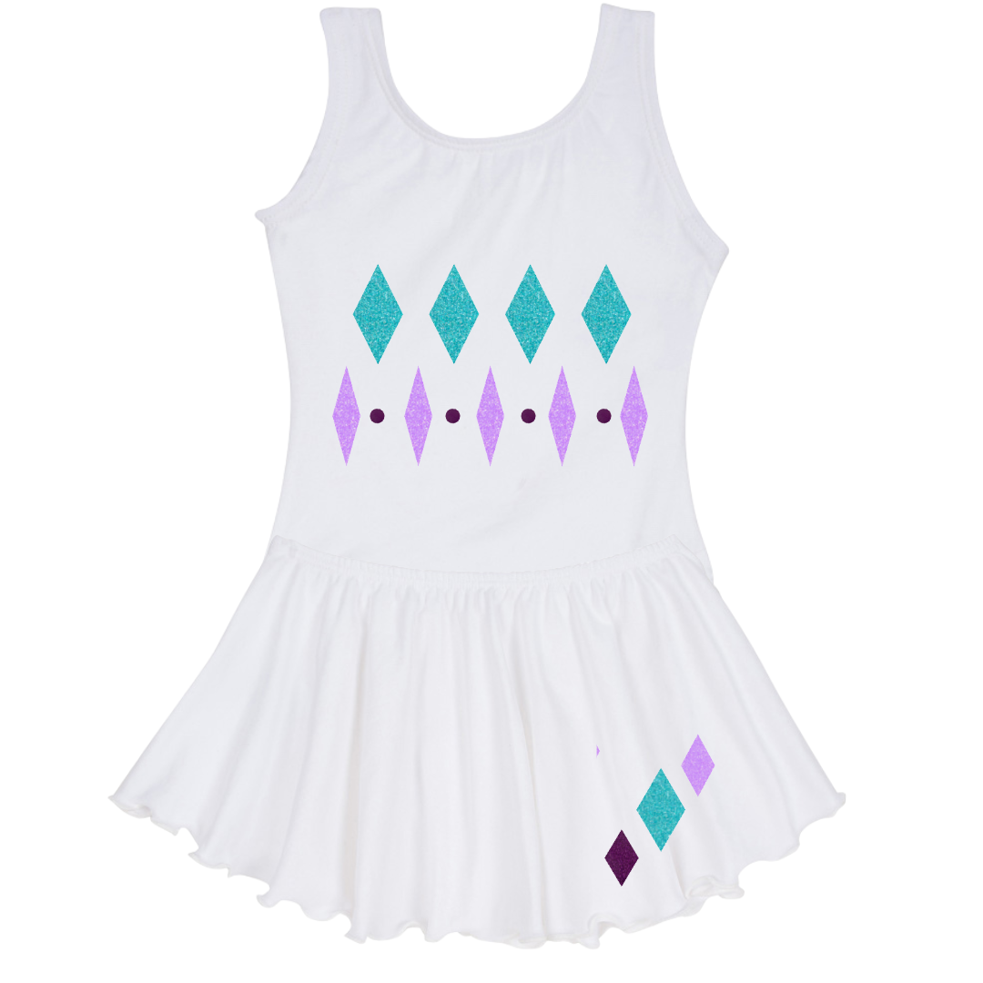 Snow Queen | Girls & Toddler Inspired Costume Leotard