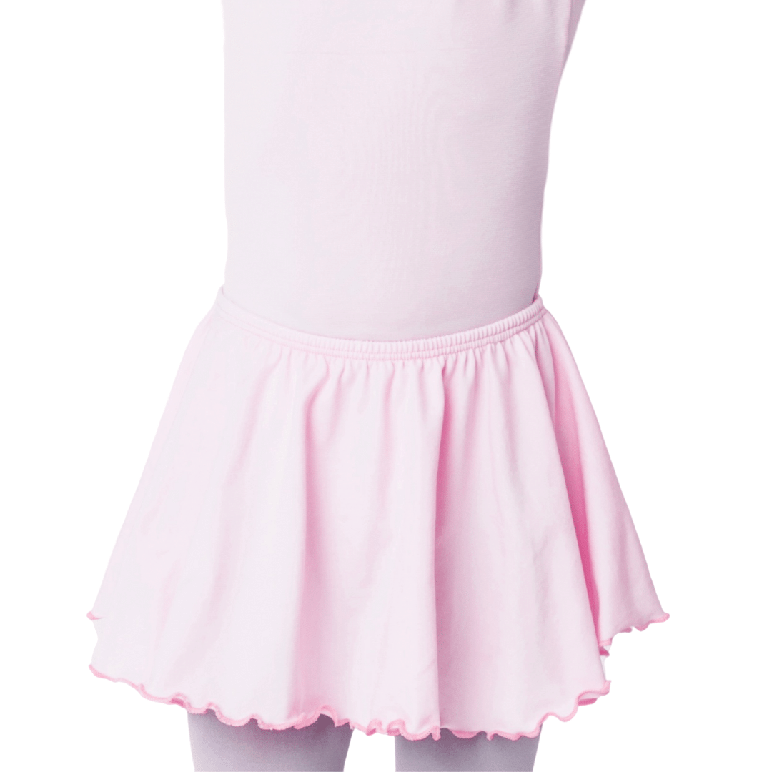 Light Pink Toddler & Girls Flutter Ballet Dance Skirt