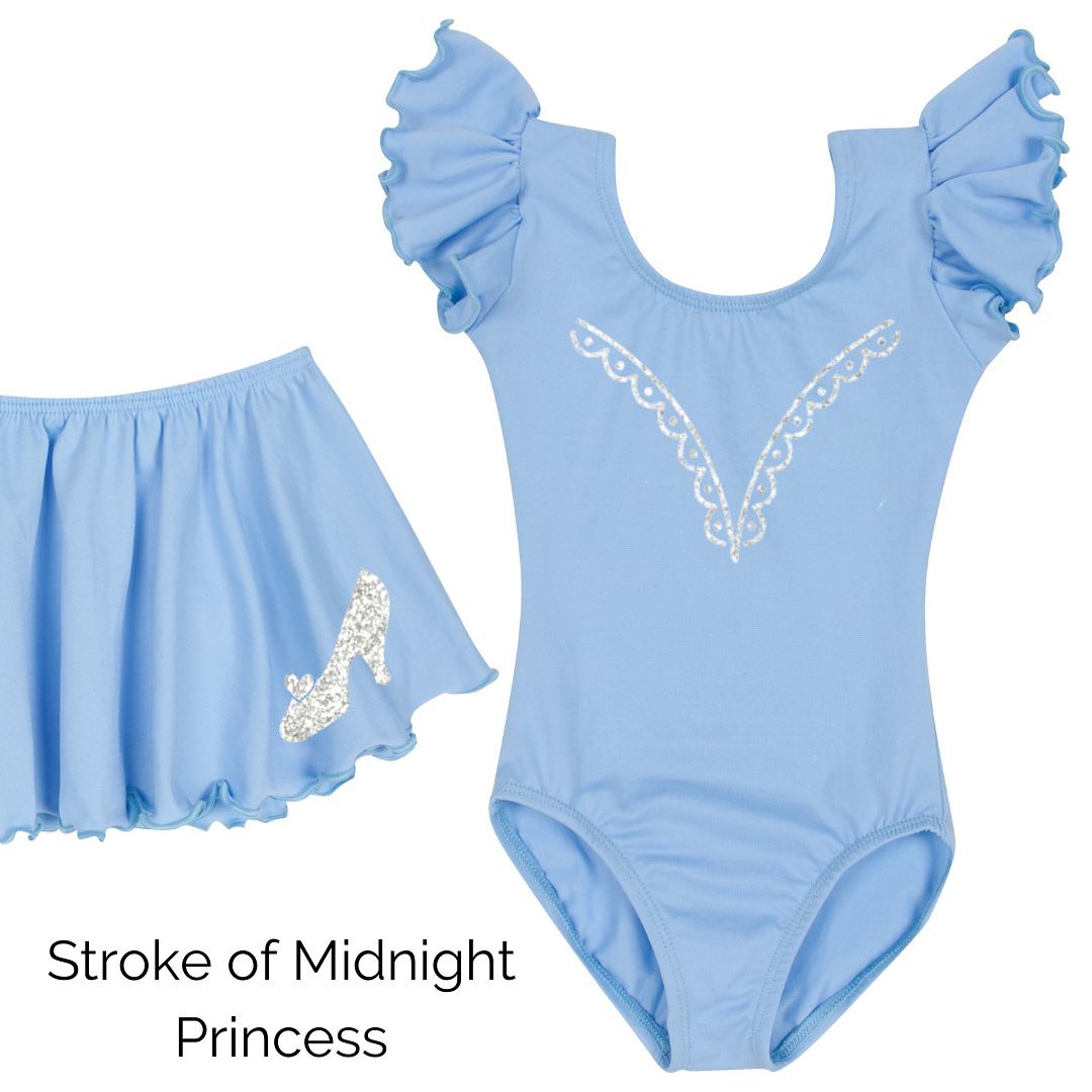 Stroke of Midnight Princess | Girls Inspired Costume Leotard
