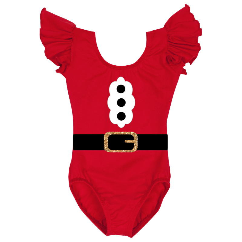 Girls Mrs.  Claus Costume