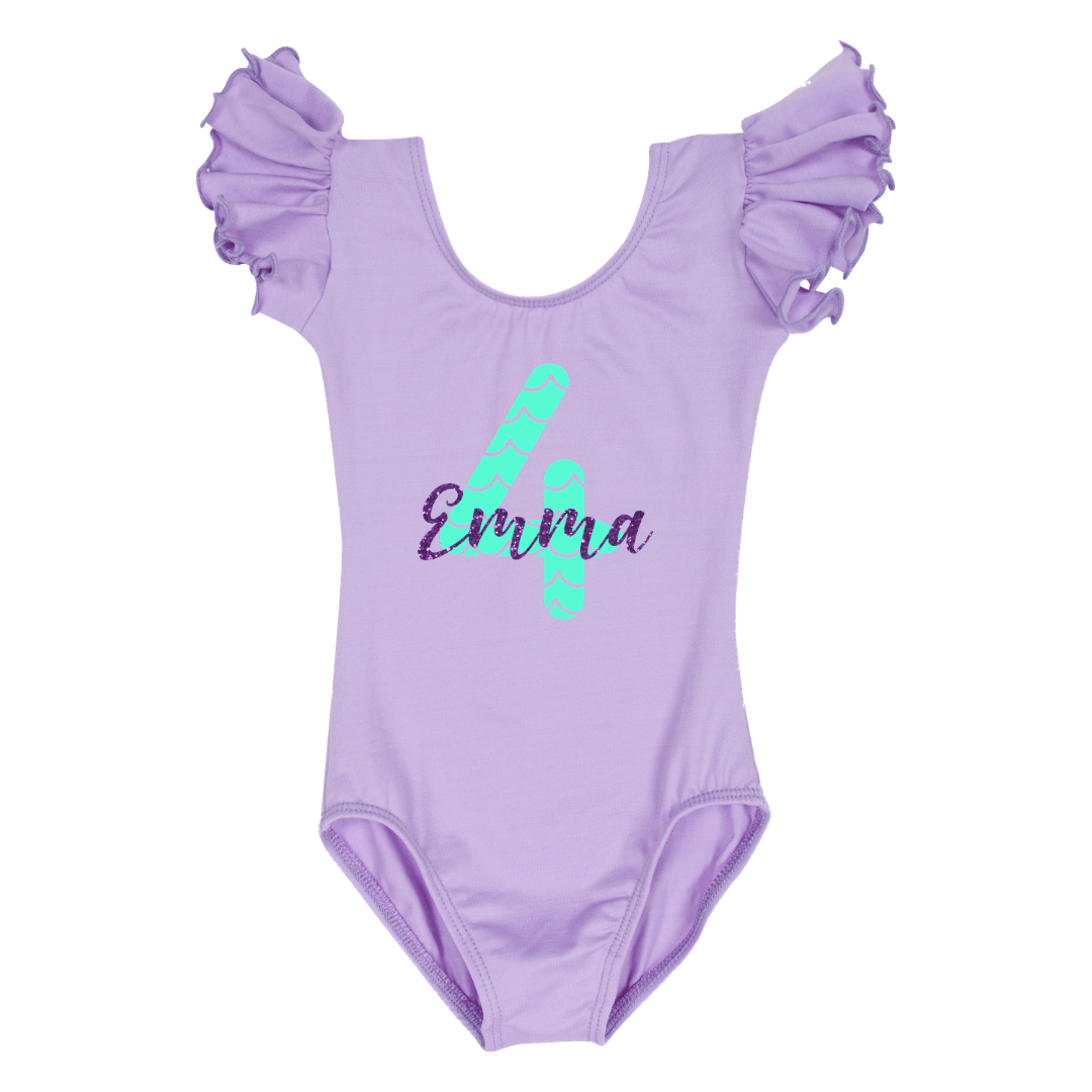Personalized Mermaid Leotard